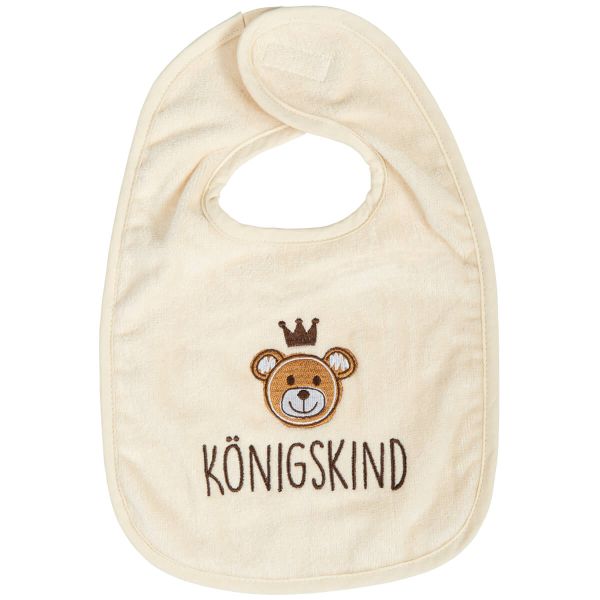 Baby Lätzchen "Königskind" - Bär