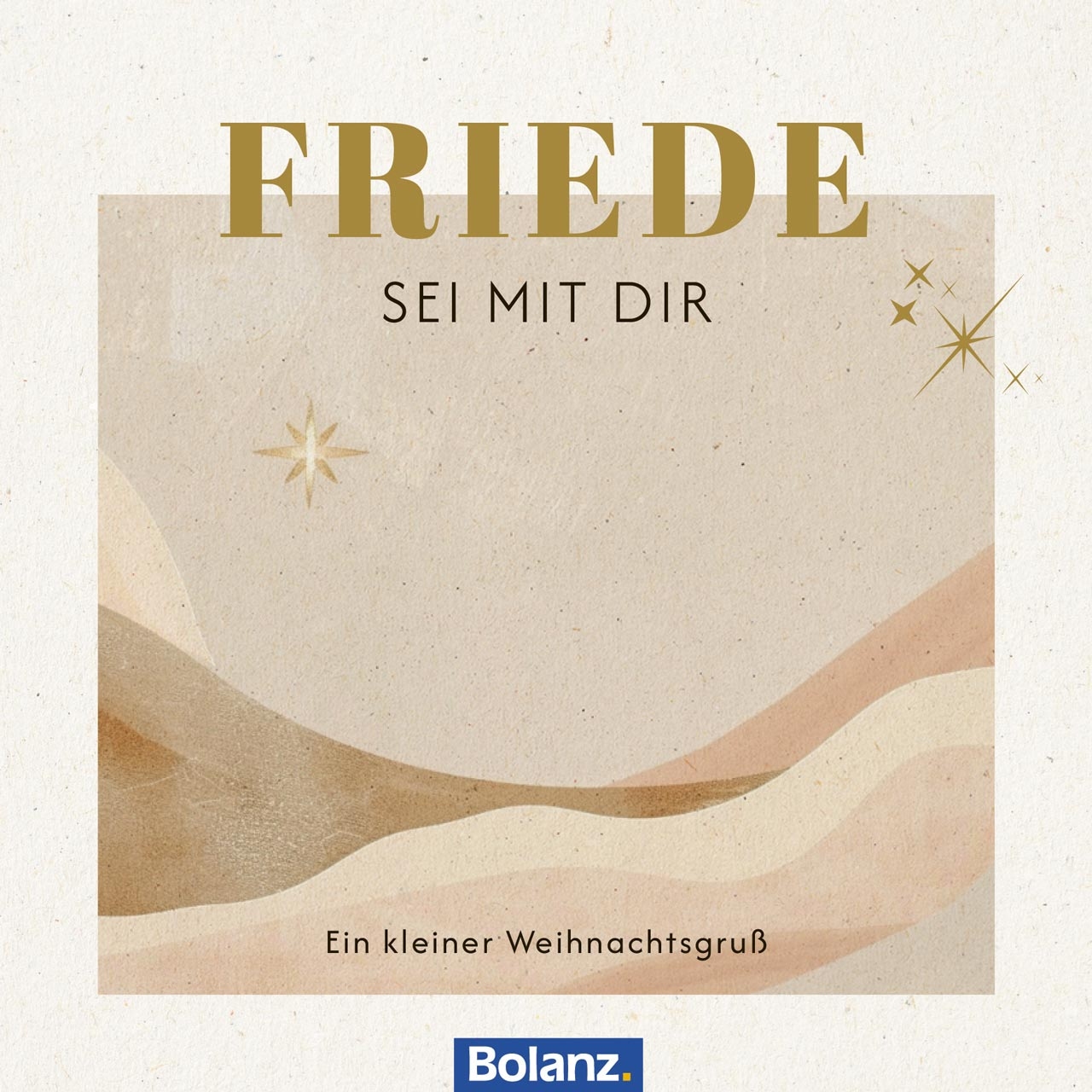 Grußheft "Friede sei mit dir"