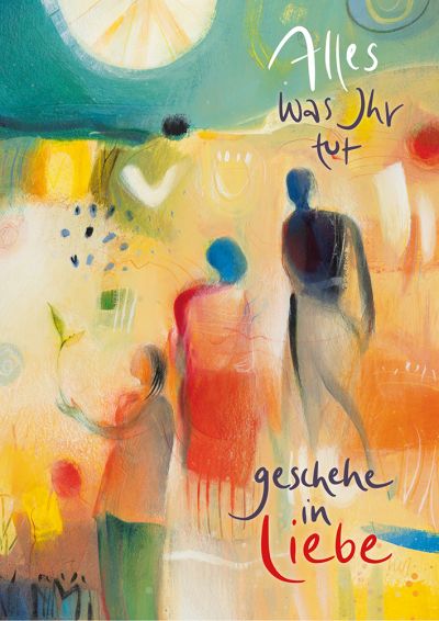 Jahreslosung 2024 - Kunstblatt 62 x 93cm