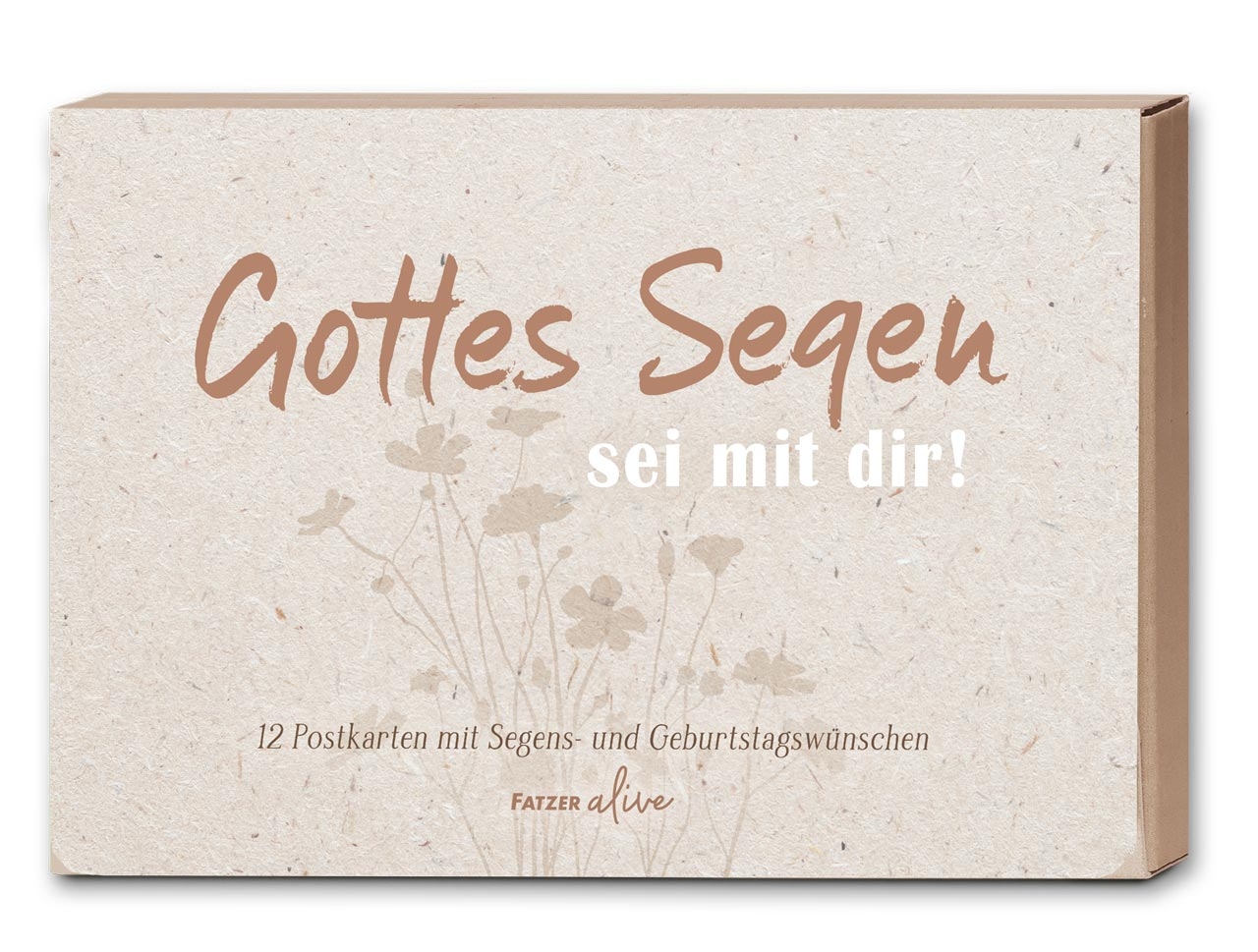 Postkartenbox "Gottes Segen sei mit dir!"