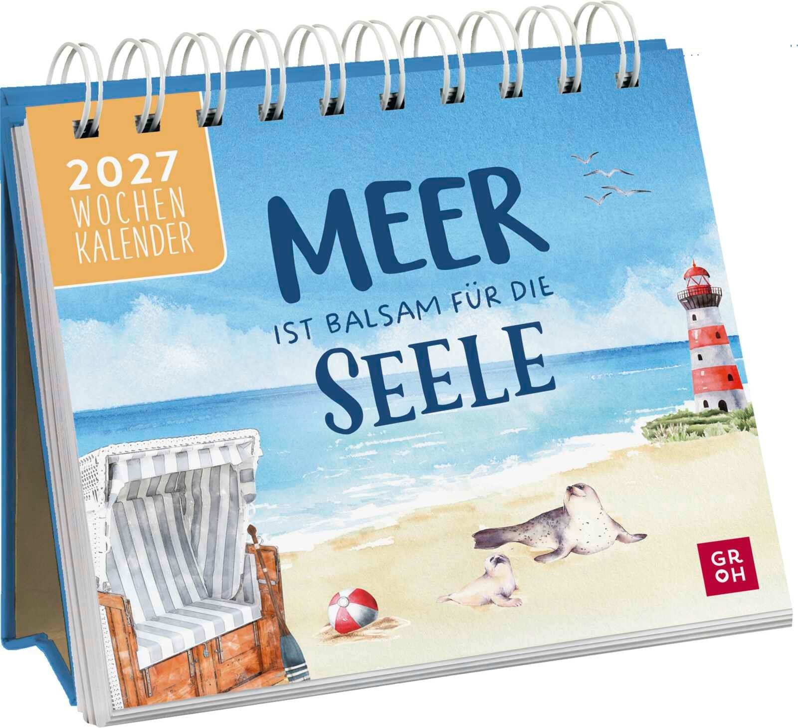 MEER ist Balsam für die Seele 2027 - Mini-Wochenkalender