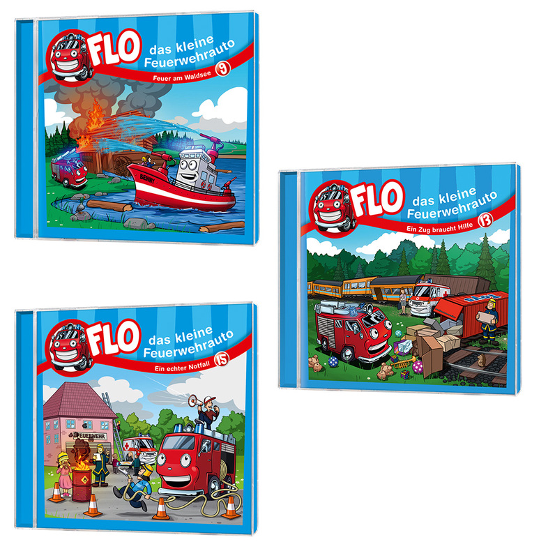 Flo - das kleine Feuerwehrauto - CD-Set 6