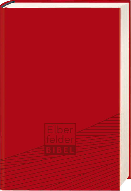 Elberfelder Bibel - Taschenausgabe, ital. Kunstleder rot