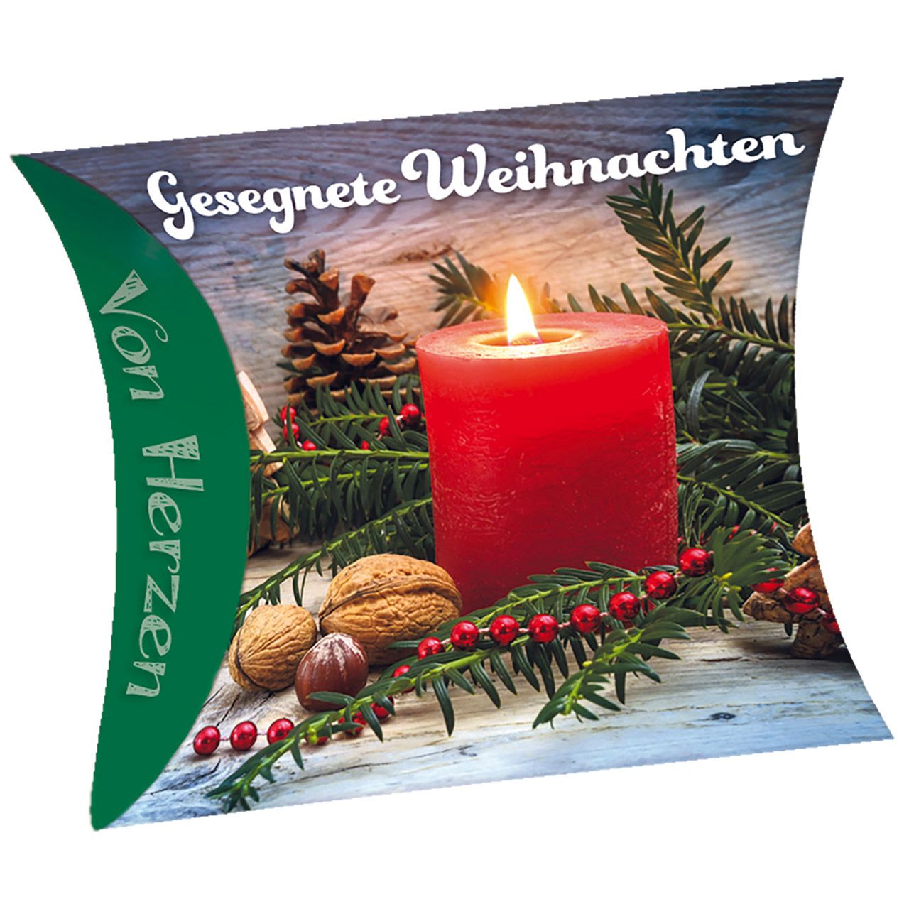 Schafmilchseife Herz "Gesegnete Weihnachten"