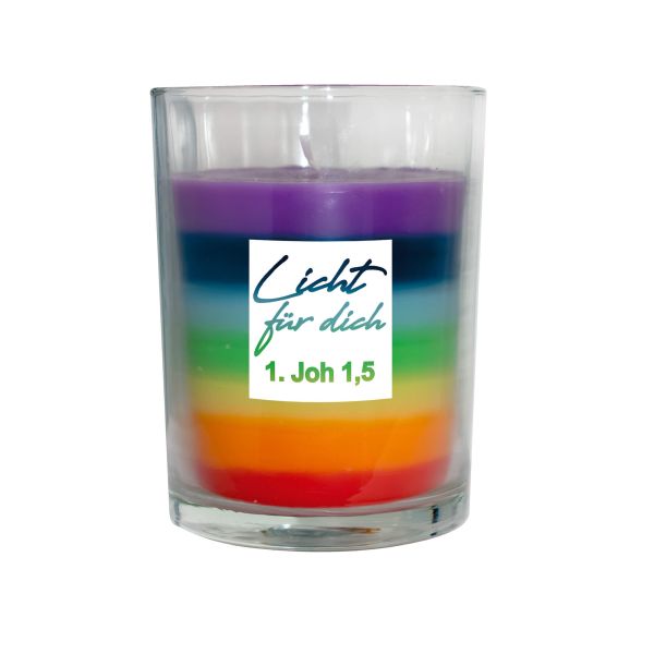 Duftkerze Regenbogen