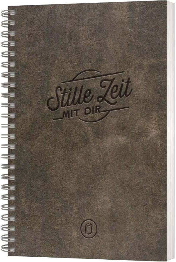 Stille Zeit mit Dir - Notizbuch (Lederoptik Antik)
