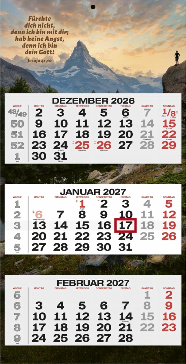3-Monatsplaner Jahreslosung 2027
