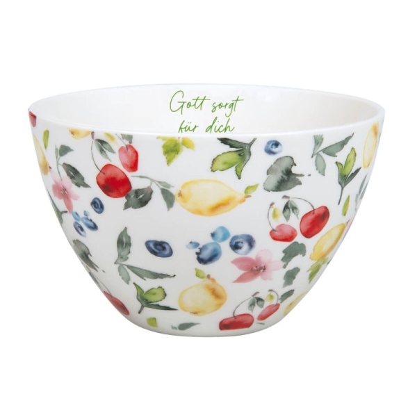 Müslischale "Gott sorgt für dich"