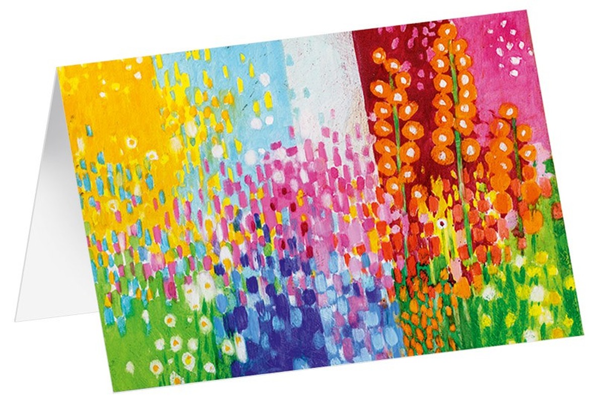 Kunstkarten "Blütenmeer" 5 Stk.