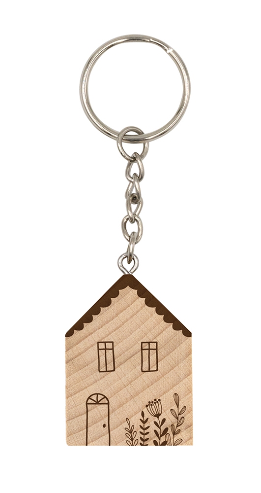 Schlüsselanhänger "Haus"