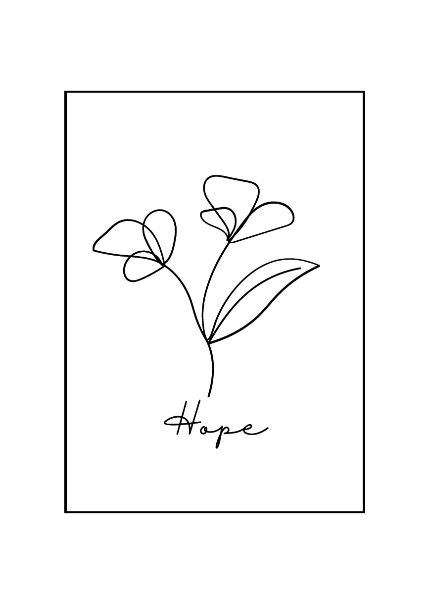 Poster A3 "Hope"