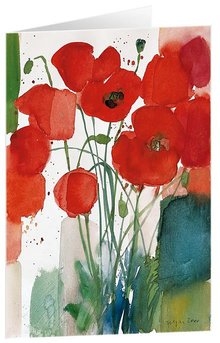 Kunstkarten "Mohnblumen 2" 5 Stk.