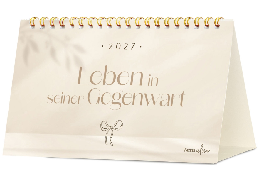 Leben in seiner Gegenwart 2027 - Postkartenkalender