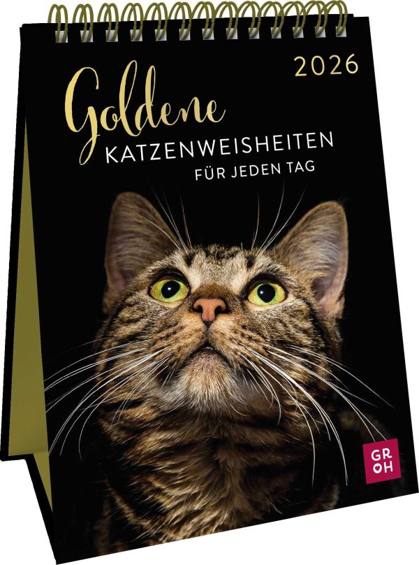 Goldene Katzenweisheiten 2026 - Wochenkalender