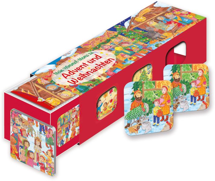 Mein Wimmel-Memo zu Advent und Weihnachten