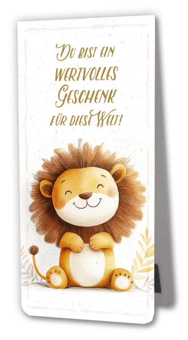Magnetlesezeichen - "Wertvolles Geschenk"