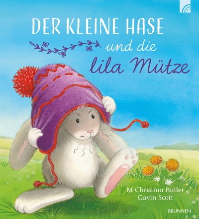 Der kleine Hase und die lila Mütze