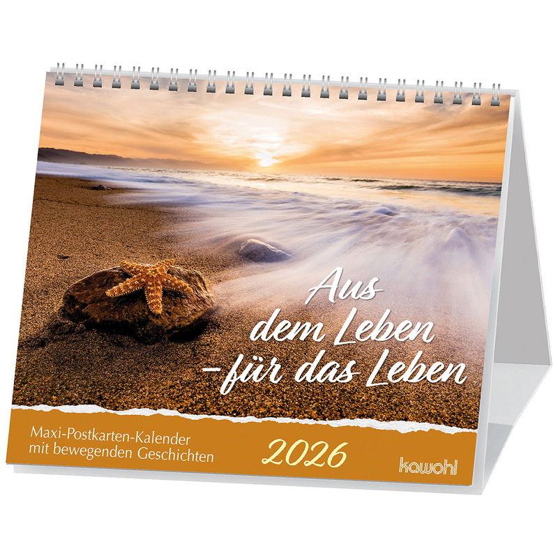 Aus dem Leben - für das Leben 2026 - Postkartenkalender