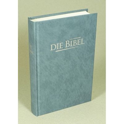 Die Bibel - Taschenbibel, grau-blau